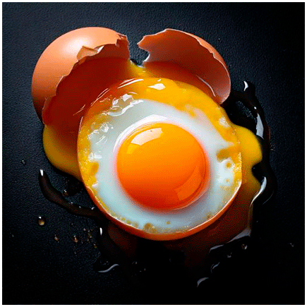 Cooked Egg Yolk Plus Natural Flavour Liposoluble